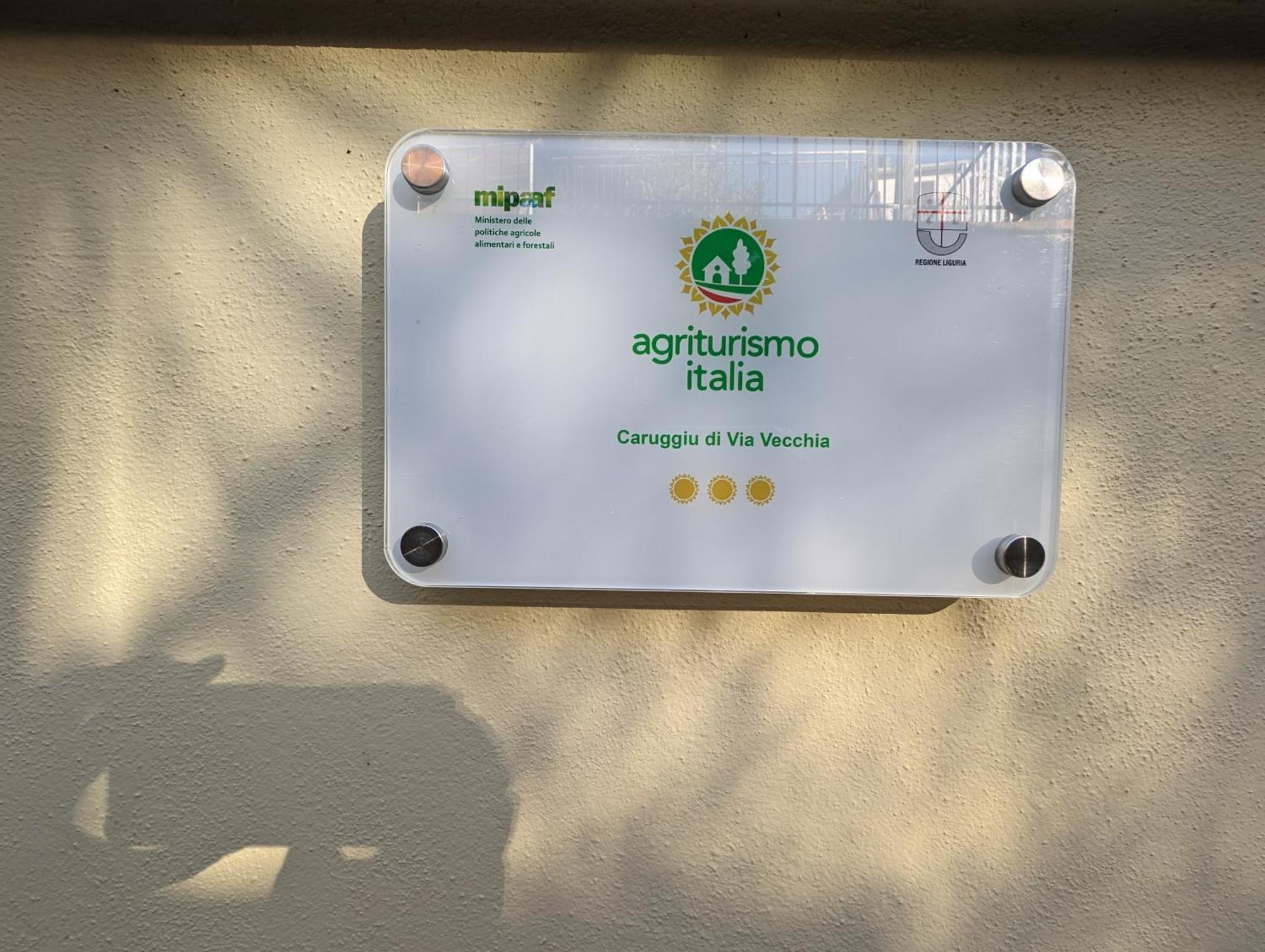 Agriturismo Caruggiu Di Via Vecchia 奥尔科费利诺 外观 照片